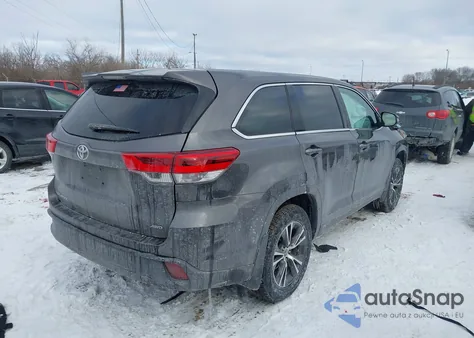 2019 Toyota Highlander Le from USA, damaged, VIN 5TDBZRFH9KS713611